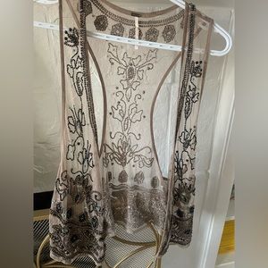 Urban Outfitters Free People Beaded Vest